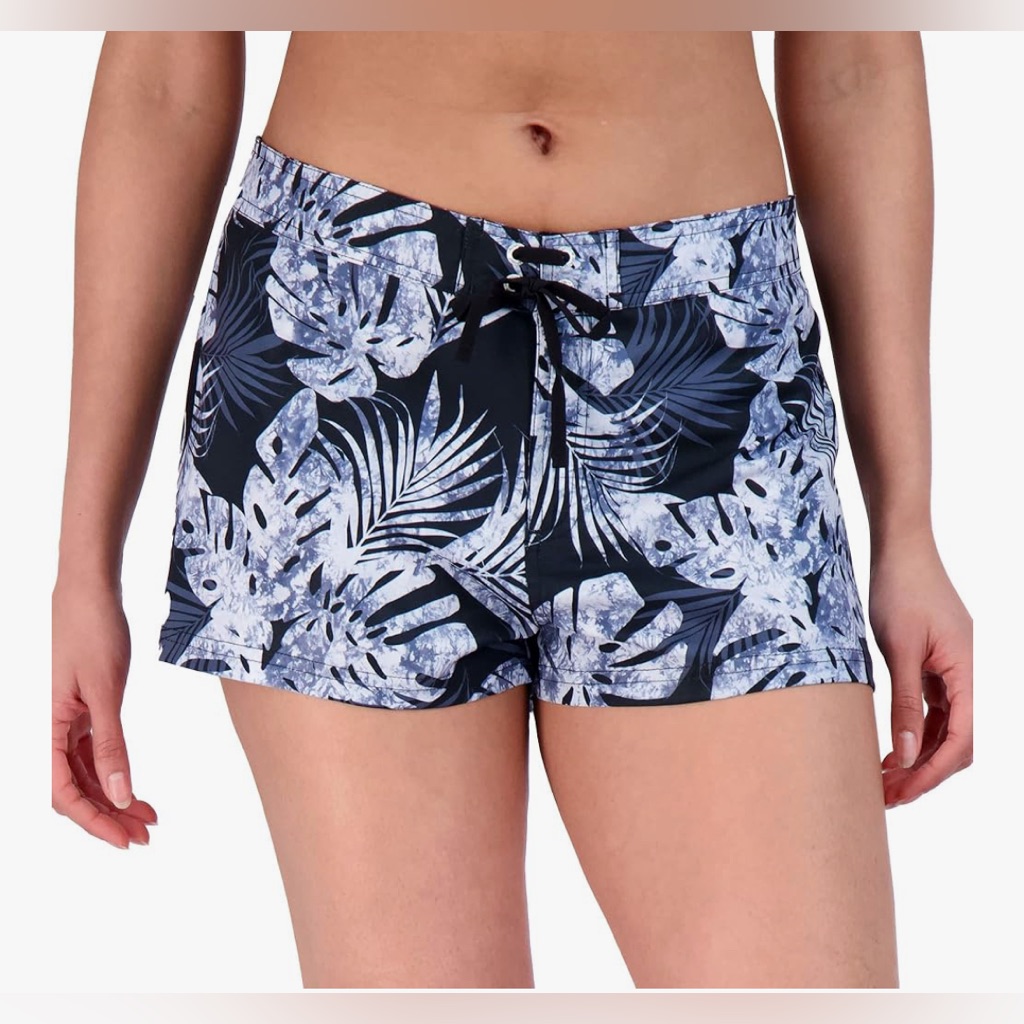 New Swim Shorts Liner Adjustable Stretch Waistband & Back Pocket Xl Upf50